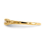 14K Madi K Opal Birthstone Baby Ring view
