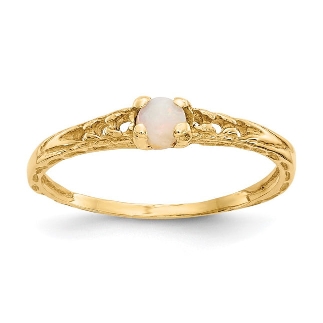 14k Yellow Gold Rings Style GK133 - Classique Jewelry Inc.