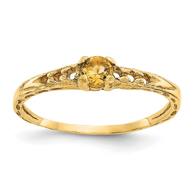 14k Yellow Gold Rings Style GK134 - Classique Jewelry Inc.