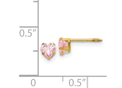 14k Yellow Gold Earrings Style GK144 - Classique Jewelry Inc.