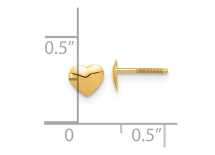14k Yellow Gold Earrings Style GK172 - Classique Jewelry Inc.