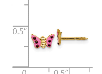 14k Yellow Gold Earrings Style GK183 - Classique Jewelry Inc.