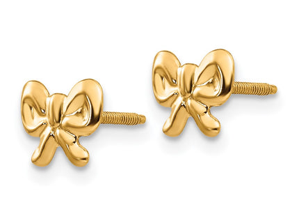 14k Yellow Gold Earrings Style GK188 - Classique Jewelry Inc.