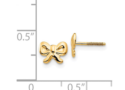 14k Yellow Gold Earrings Style GK188 - Classique Jewelry Inc.