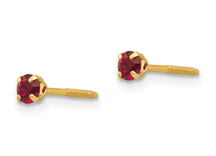 14k Yellow Gold Earrings Style GK193 - Classique Jewelry Inc.