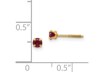 14k Yellow Gold Earrings Style GK193 - Classique Jewelry Inc.