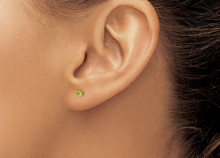 14k Yellow Gold Earrings Style GK200 - Classique Jewelry Inc.