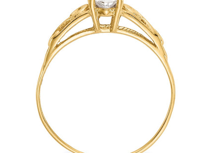 14k Yellow Gold Rings Style GK278 - Classique Jewelry Inc.