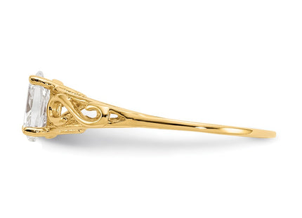 14k Yellow Gold Rings Style GK278 - Classique Jewelry Inc.