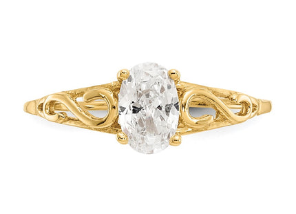 14k Yellow Gold Rings Style GK278 - Classique Jewelry Inc.