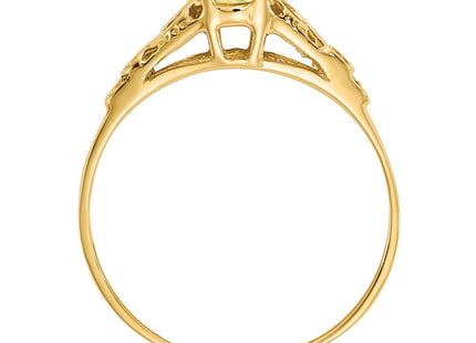 14k Yellow Gold Rings Style GK282 - Classique Jewelry Inc.