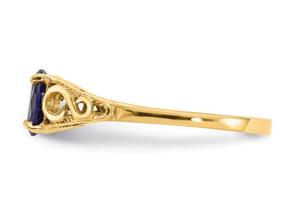 14k Yellow Gold Rings Style GK283 - Classique Jewelry Inc.