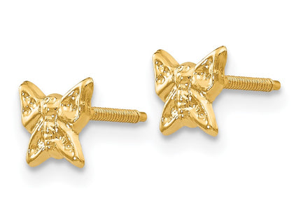 14k Yellow Gold Earrings Style GK576 - Classique Jewelry Inc.