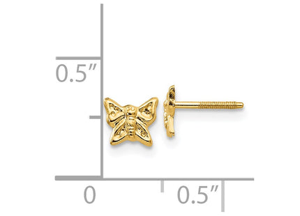 14k Yellow Gold Earrings Style GK576 - Classique Jewelry Inc.