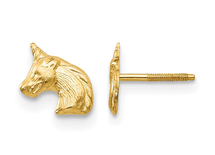 14K gold earrings