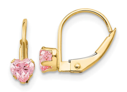 14k Yellow Gold Earrings Style GK583 - Classique Jewelry Inc.