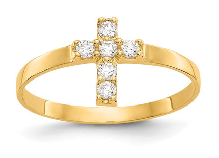 14k Yellow Gold Rings Style GK591 - Classique Jewelry Inc.