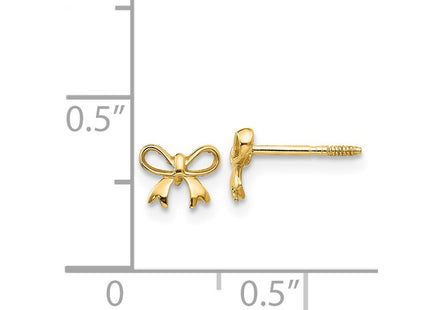 14k Yellow Gold Earrings Style GK598 - Classique Jewelry Inc.