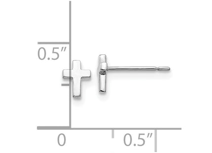 14k White Gold Earrings Style GK689W - Classique Jewelry Inc.