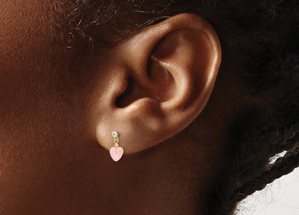 14k Yellow Gold Earrings Style GK737 - Classique Jewelry Inc.