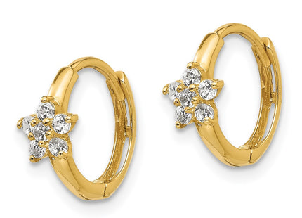 14k Yellow Gold Earrings Style GK788 - Classique Jewelry Inc.