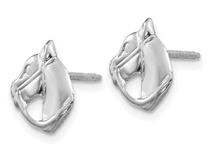 14k White Gold Earrings Style GK884 - Classique Jewelry Inc.