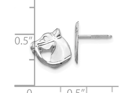 14k White Gold Earrings Style GK884 - Classique Jewelry Inc.