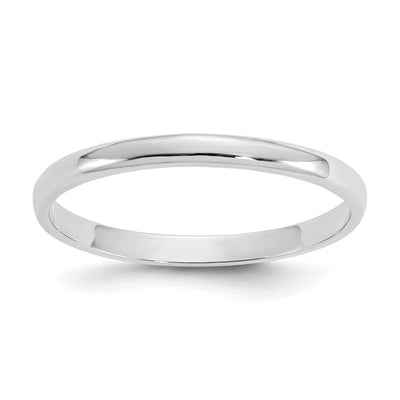 14K white gold ring