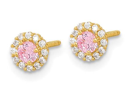 14k Yellow Gold Earrings Style GK928 - Classique Jewelry Inc.