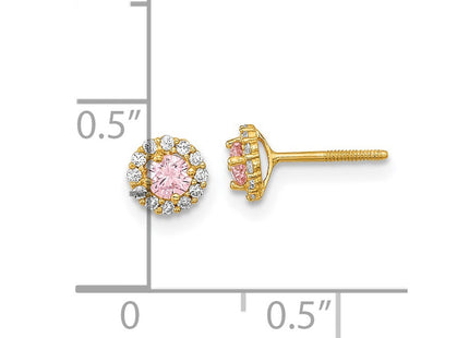 14k Yellow Gold Earrings Style GK928 - Classique Jewelry Inc.