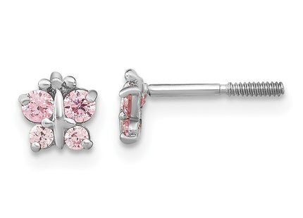 14k White Gold Earrings Style GK947 - Classique Jewelry Inc.