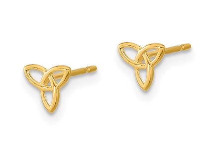 14k Yellow Gold Earrings Style GK965 - Classique Jewelry Inc.