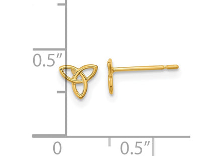 14k Yellow Gold Earrings Style GK965 - Classique Jewelry Inc.