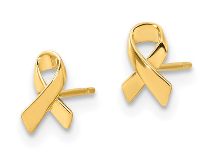 14k Yellow Gold Earrings Style GK966 - Classique Jewelry Inc.