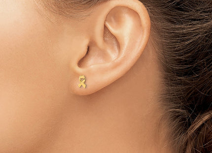 14k Yellow Gold Earrings Style GK966 - Classique Jewelry Inc.