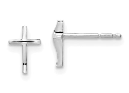 14k White Gold Earrings Style GK979 - Classique Jewelry Inc.