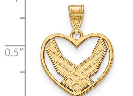SS/Gold Plated Pendants Style GP016USAF - Classique Jewelry Inc.