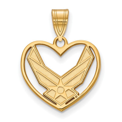 Sterling silver heart pendant
