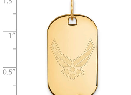 SS/Gold Plated Pendants Style GP023USAF - Classique Jewelry Inc.