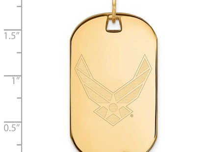 SS/Gold Plated Pendants Style GP024USAF - Classique Jewelry Inc.