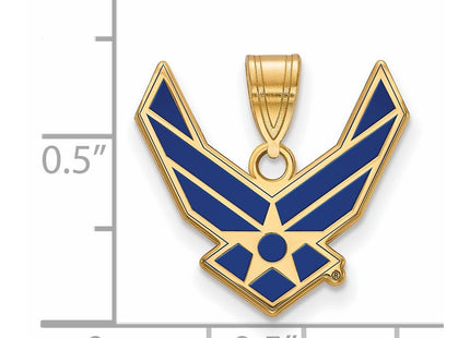 SS/Gold Plated Pendants Style GP026USAF - Classique Jewelry Inc.