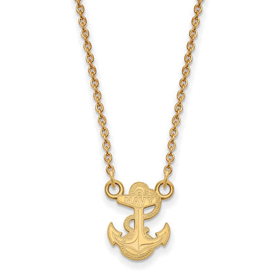 Sterling silver anchor link anchor necklace