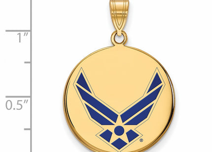 SS/Gold Plated Pendants Style GP033USAF - Classique Jewelry Inc.