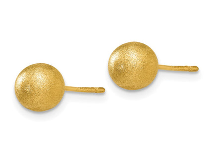 14k Yellow Gold Earrings Style H1011 - Classique Jewelry Inc.