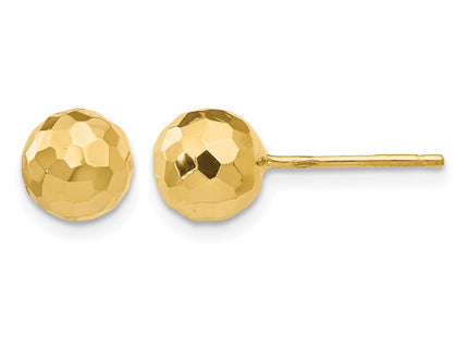 14K gold earrings