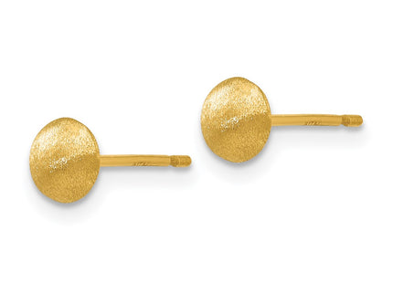 14k Yellow Gold Earrings Style H1018 - Classique Jewelry Inc.