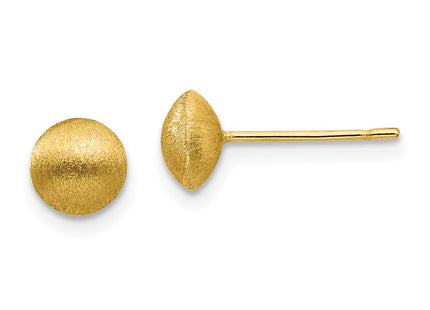 14k Yellow Gold Earrings Style H1019 - Classique Jewelry Inc.