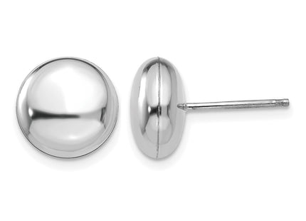 14K white gold earrings