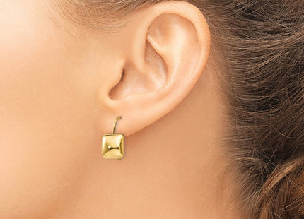14k Yellow Gold Earrings Style H1040 - Classique Jewelry Inc.