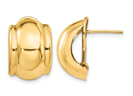 14K gold earrings